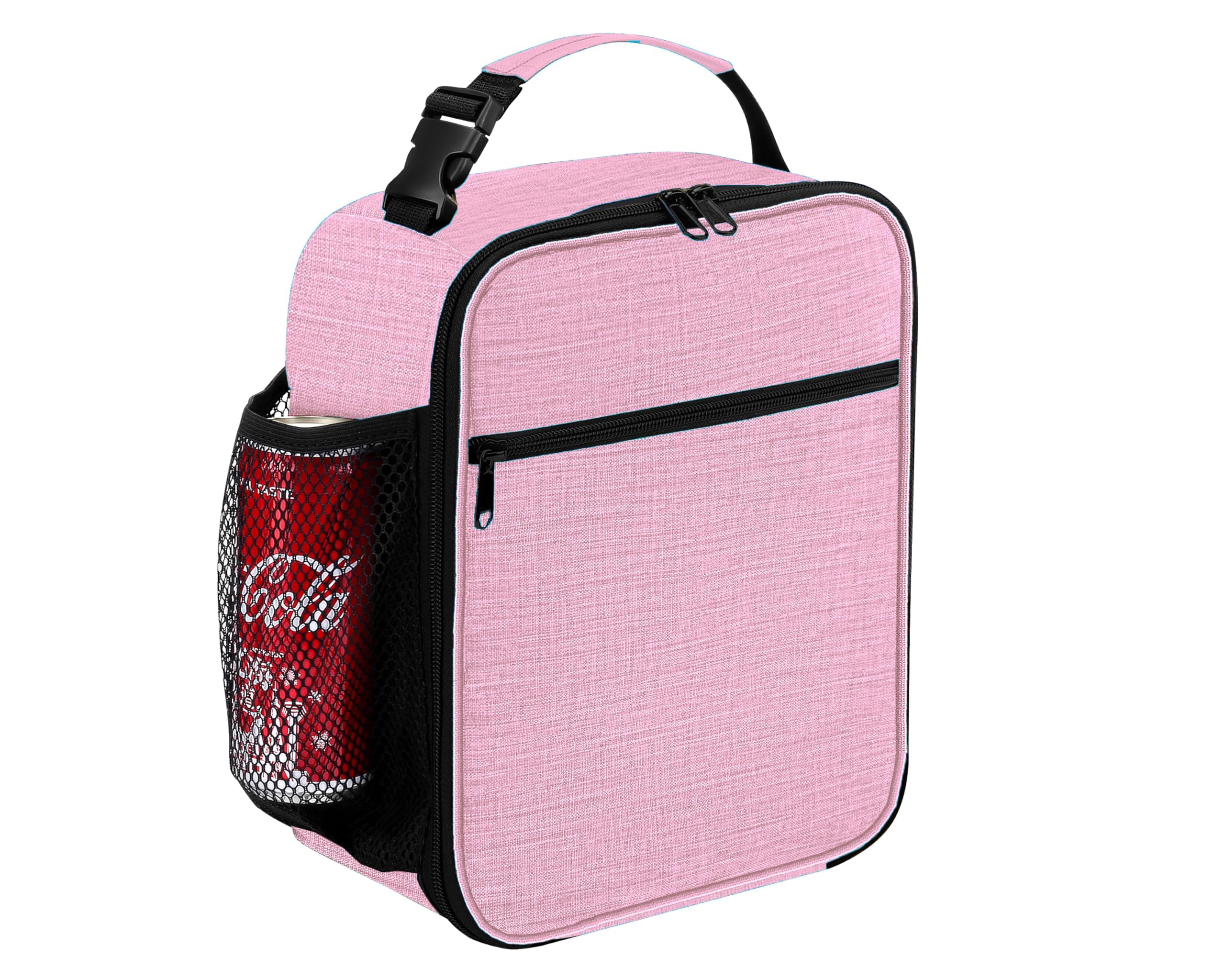 Lunch Box for Men - Reusable Lunch Bag Men Adult Women- Insulated Small LunchBox (Pink)