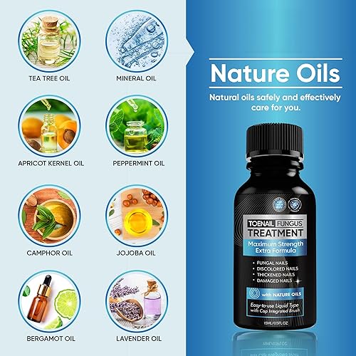 Miniatura 3 de Tratamiento de hongos para uñas de los pies, tratamiento de hongos en las uñas de los pies, extra fuerte, tratamiento de hongos en las uñas