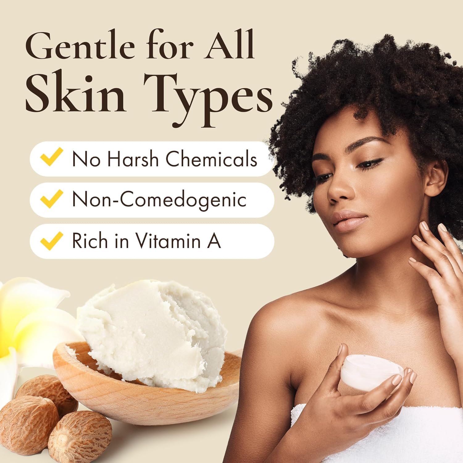 HalalEveryDay 28 oz Ivory Shea Butter- 100% Pure All Natural- Unrefined Organic Raw from Ghana- Raw African Shea Butter, Perfect for Skin, Face, Body, Hair Growth - Image 7