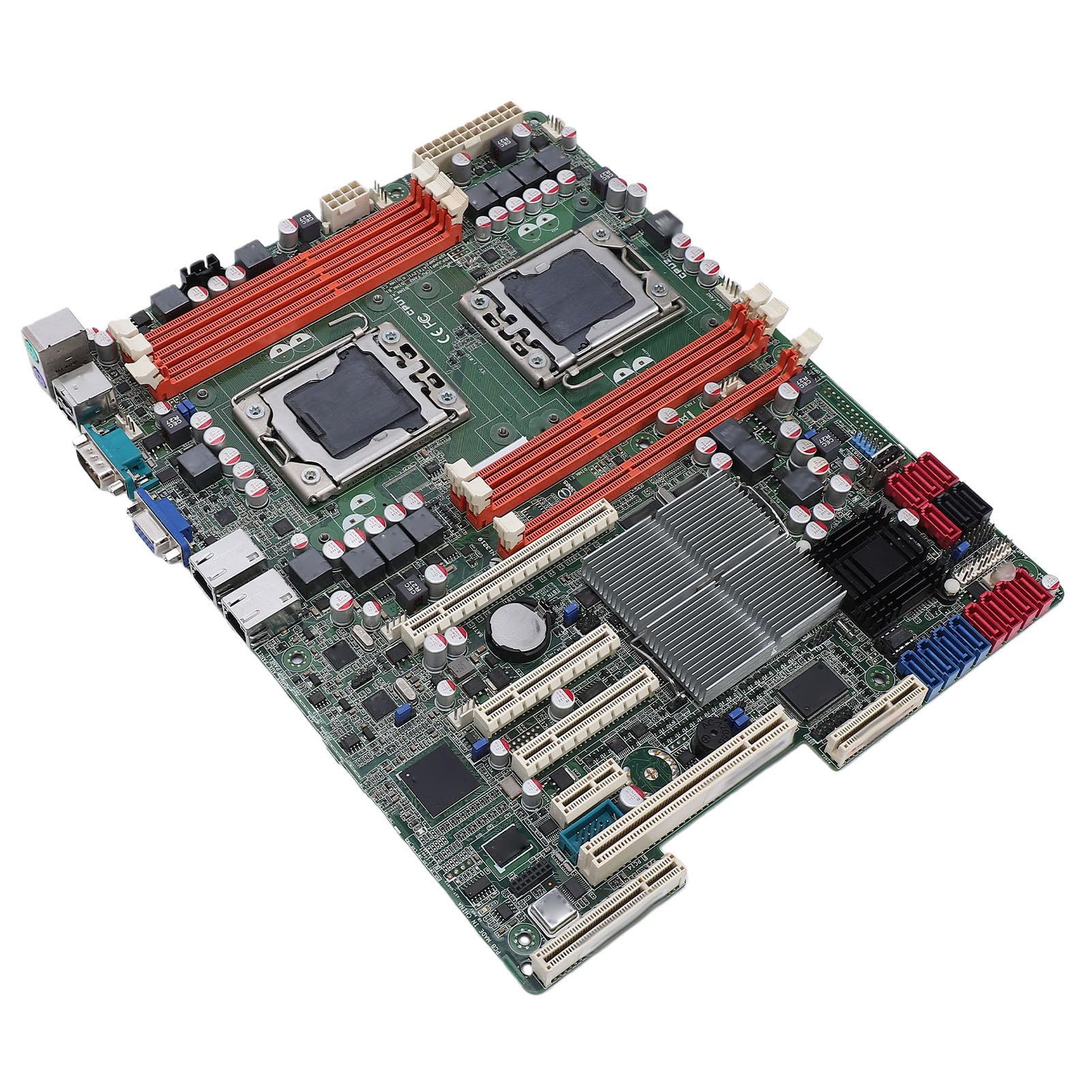 Płyta Główna do Gier ATX, Dwa Gniazda LGA 1366 Obsługujące Procesory z Serii 5500, Trzykanałowa pamięć DDR3 24 GB, do Wirtualizacji Zarządzanie Bazami Danych Nauka