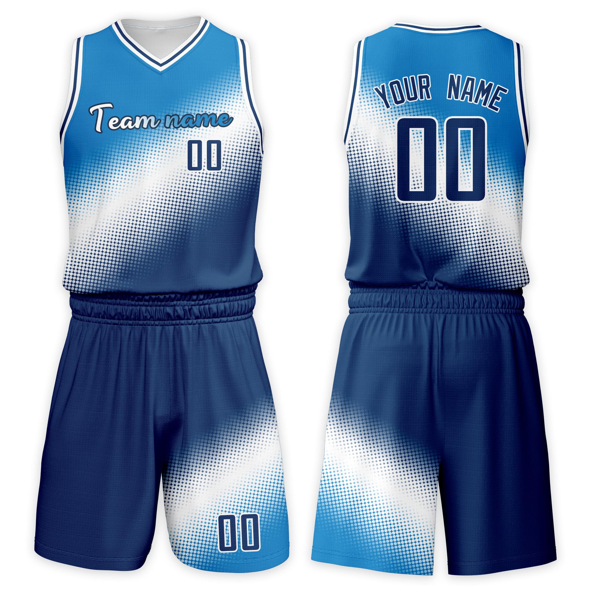 Custom Basketball Jersey Suit Men Women Youth Kids Kit Personized Name Number Jersey/Shorts Uniform Boys Girls Fans Gift