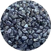 Vista 17 de GAF TREASURES Chips de piedras preciosas semidoradas de 0.5 libras, con diseño de ojo de tigre dorado, mini cristales triturados con ojo de tigre