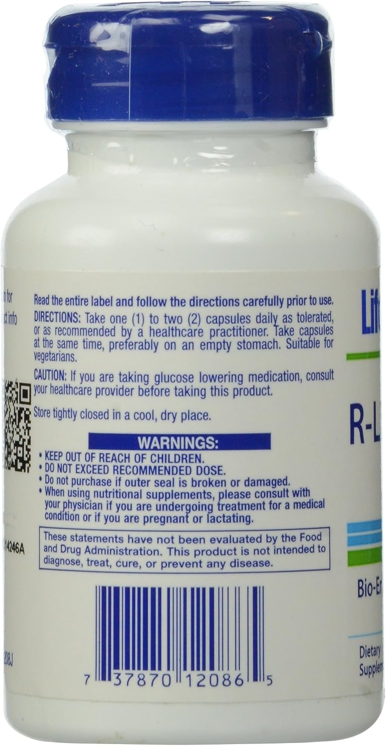 Life Extension Super R-Lipoic Acid, 240 mg, 60 Count