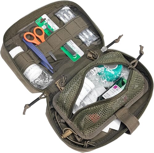 Miniatura 10 de EXCELLENT ELITE SPANKER Bolsa táctica de primeros auxilios IFAK Rip Away Molle EMT, bolsa compacta de administración, bolsa de utilidad médica, kits