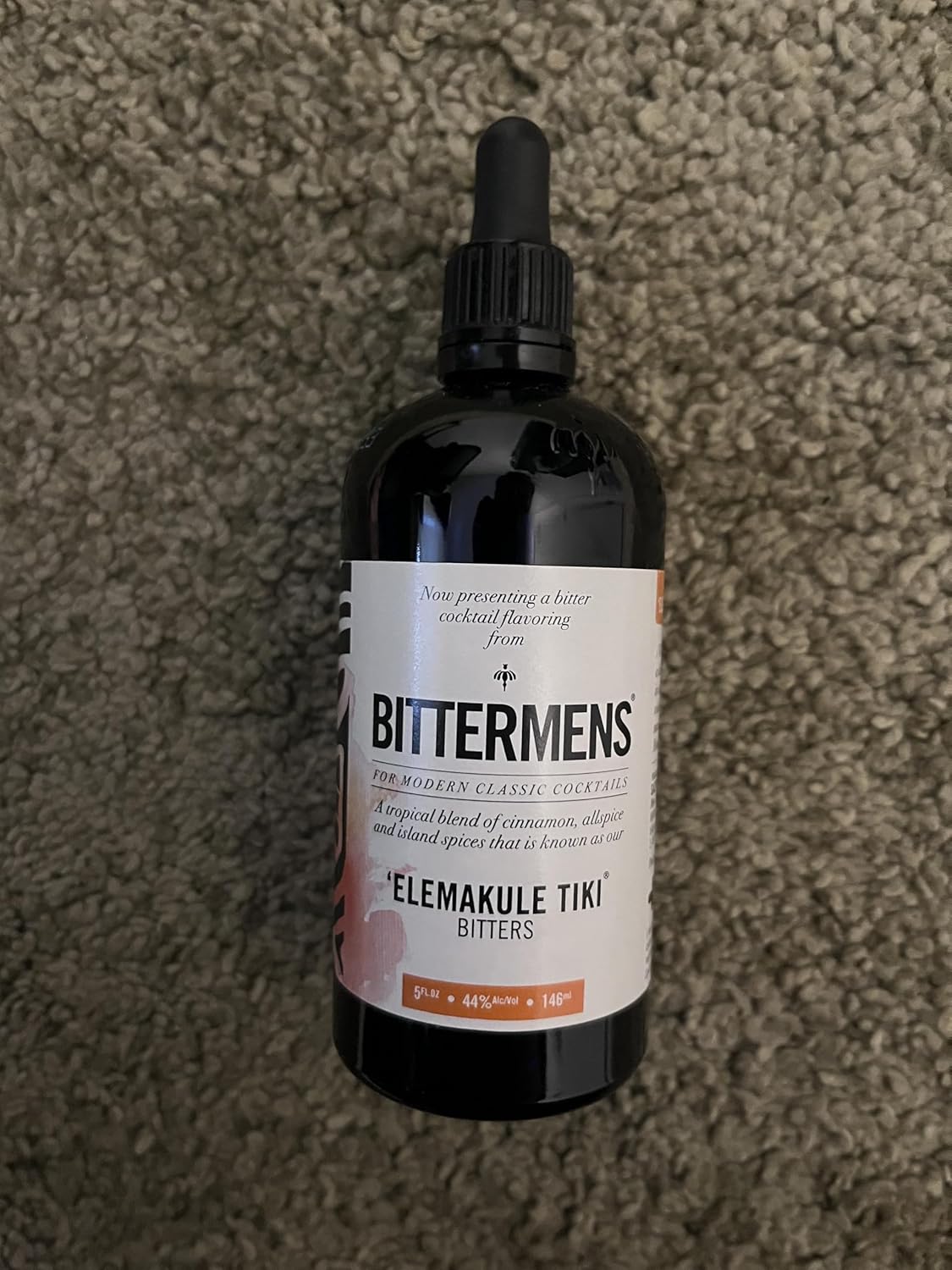 Bittermens Elemakule Tiki Bitters, 5 Oz (Pack of 2) - for Modern Cocktails, a Taste of the Islands; Mix in Tiki Drinks as Well as Cocktails Made with Dark Spirits