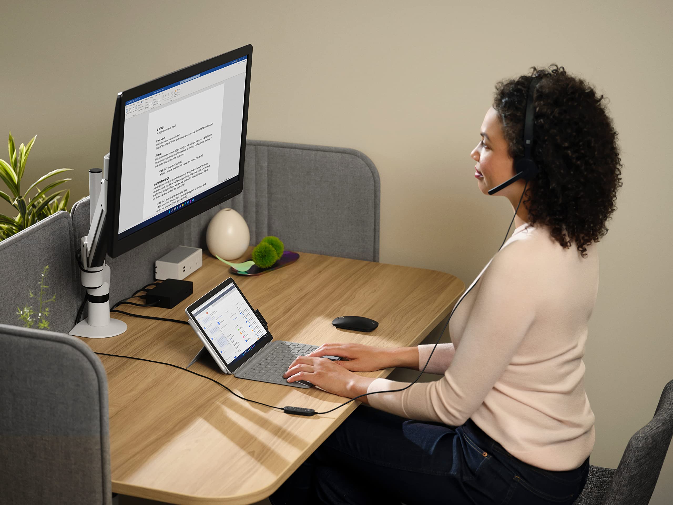 Microsoft Zestaw słuchawkowy USB-C XZ/NL/FR/DE Hdwr Black, I6N-00010, czarny, normalny