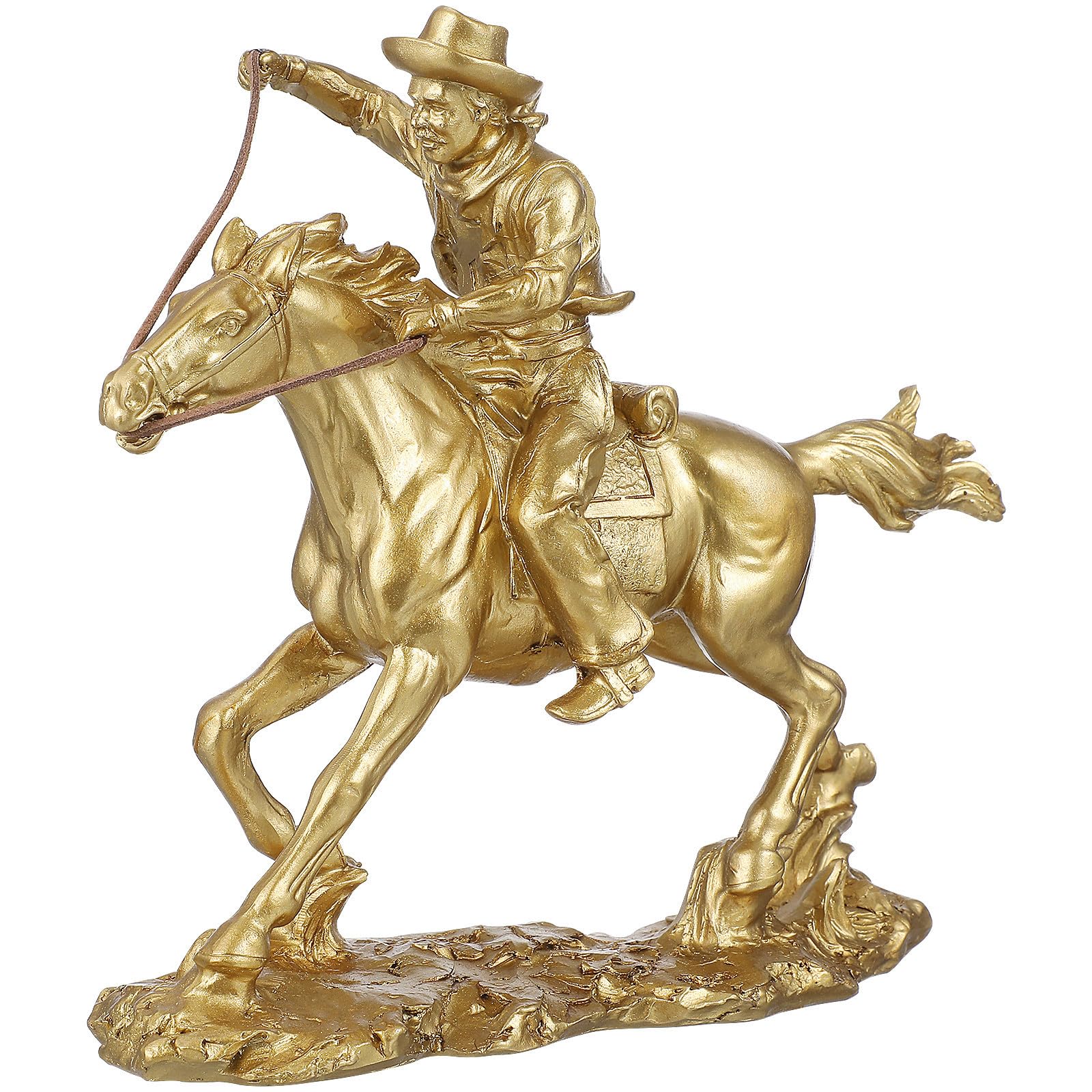 Statue de cheval dorée : sublimez votre salon avec cet ornement chic