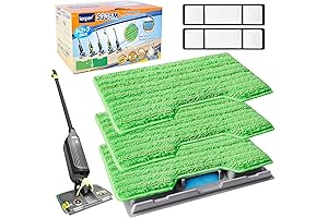 KEEPOW Reusable Mop Pads Refills, Vacmop Replacement Pads