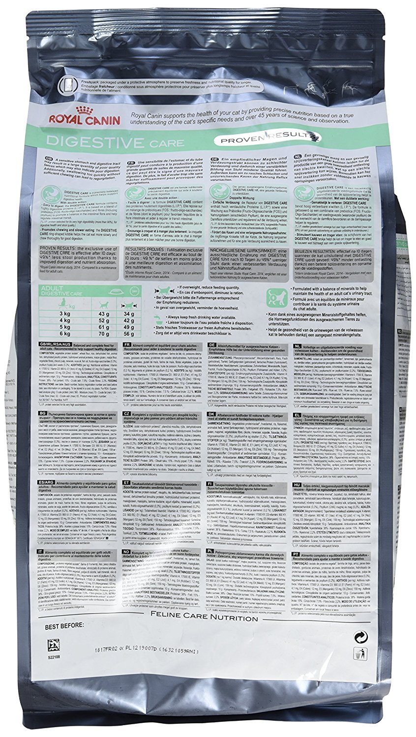 Royal Canin Katzenfutter Digestive Comfort 4 kg, 1er Pack (1 x 4 kg)