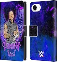 Vista 21 de Head Case Designs Officially Licensed WWE Portrait Damian Priest Leather Wallet Case Compatible with Apple iPhone 7 Plus/iPhone 8 Plus