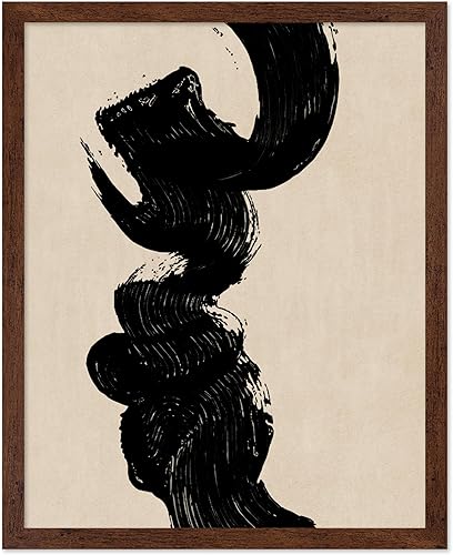 Miniatura 29 de Monem Art - Póster de líneas suaves, impresión de arco abstracto, arte de textura, arte abstracto, arte moderno de mediados de siglo, arte estético,