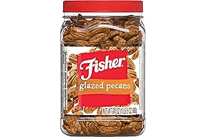 Fisher Snack Glazed Pecans: Premium Convenience with a Twist of Sweetness