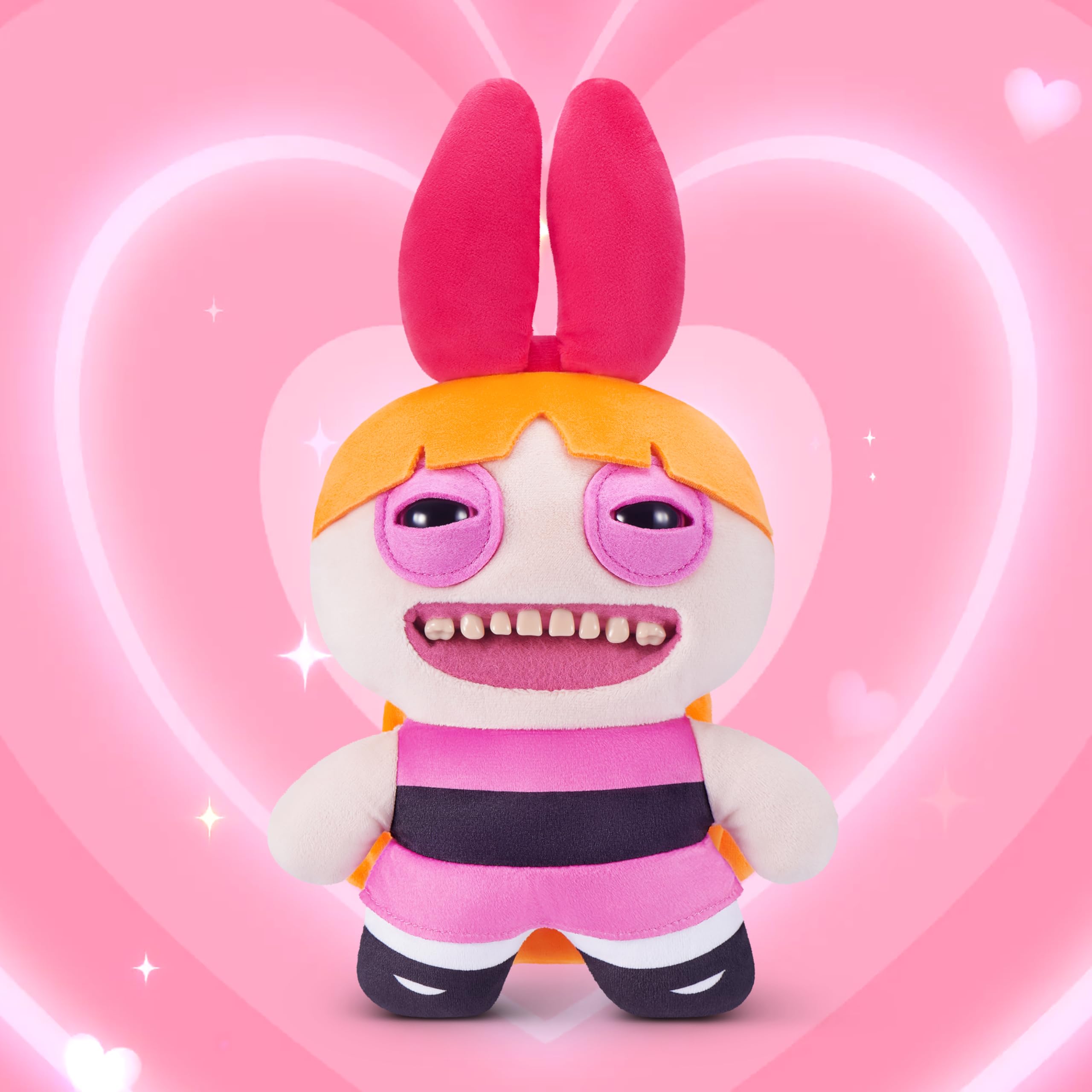 Amazon.com: Fuggler Powerpuff Girls 9-Inch Plush Toy (Blossom) by