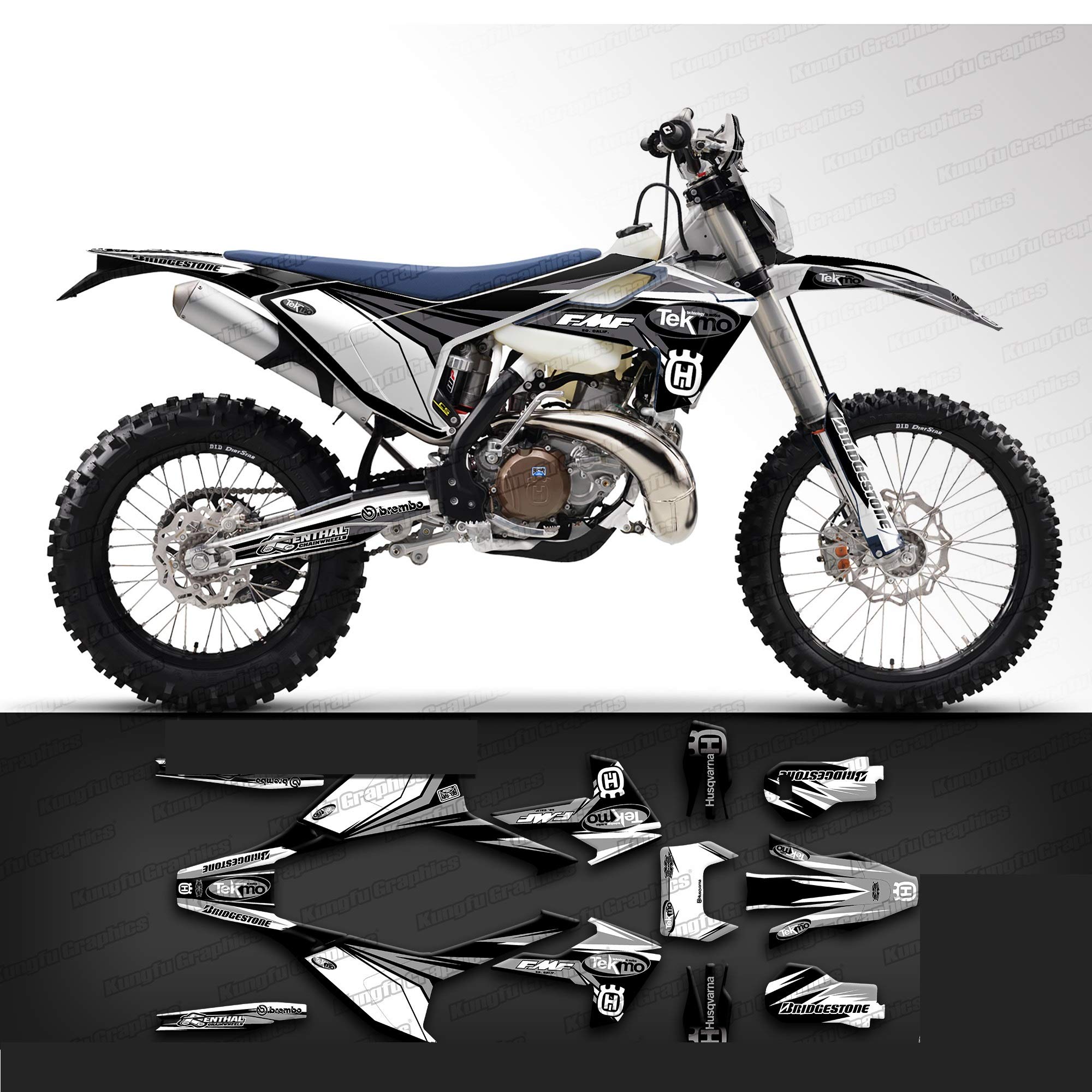 ハスクバーナ WRE125 純正 レース用エキゾーストキット ハスクバーナ WRE125 純正 レース用エキゾーストキット