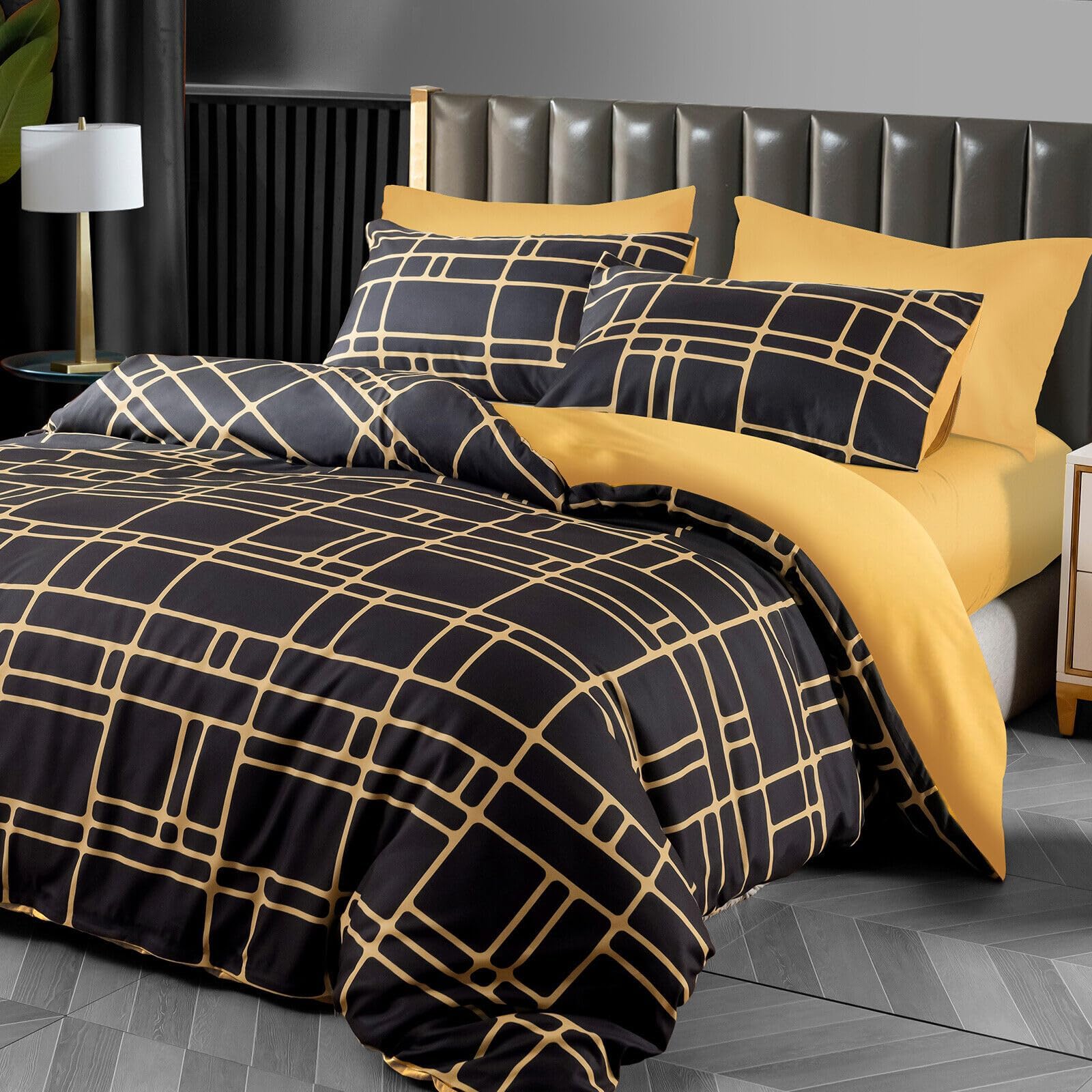 Pamposh Super King Duvet Set Premium Brushed Microfiber Super King Duvet Cover Ultrasoft Hypoallergenic Duvet Cover Super King Size Non Iron Luxury Bedding Set With Zipper Closure
