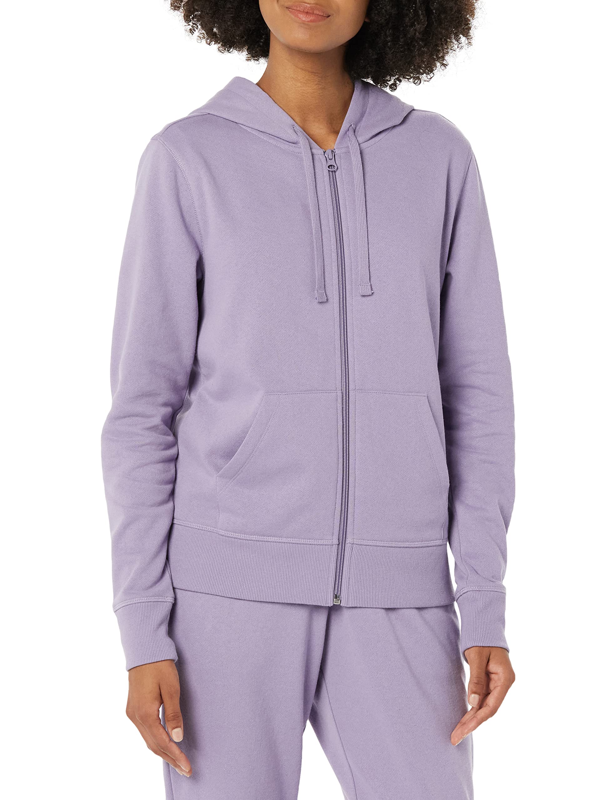 Amazon Essentials womens Fleece Full-Zip Hoodie (Available in Plus Size)