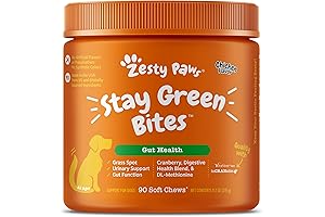 Zesty Paws Stay Green Bites for Dogs: Keep Your Lawn Spotless from Doggy Pee