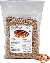Sicilian Shelled Almonds - Dried Fruits Source of Vitamins and Fibres - Gluten Free (Siciliana Tuono, 500 g)
