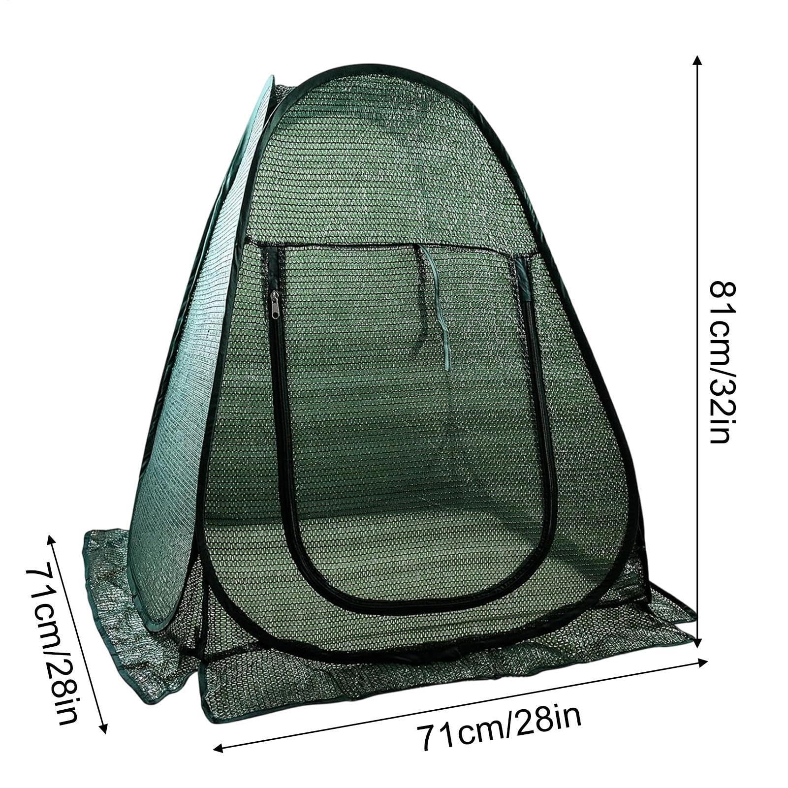Filet protecteur en 71 x 71 x 81 cm en Respirante Avec Zip Et Pliable