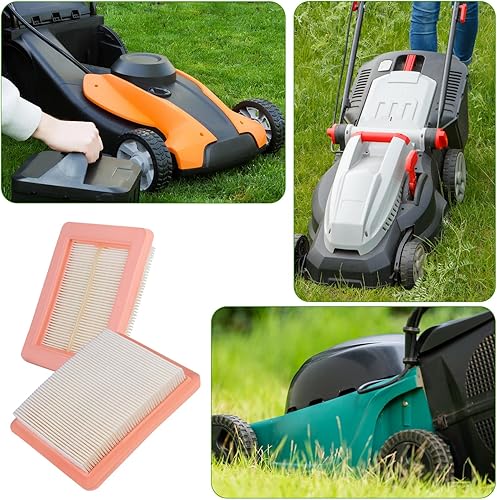 Miniatura 7 de Paquete de 4 filtros de aire 17211-Z8B-901 para motores Honda GCV160LAO GCV190LAO, compatible con cortacésped Honda HRR216 HRB216 HRB217 HRC216