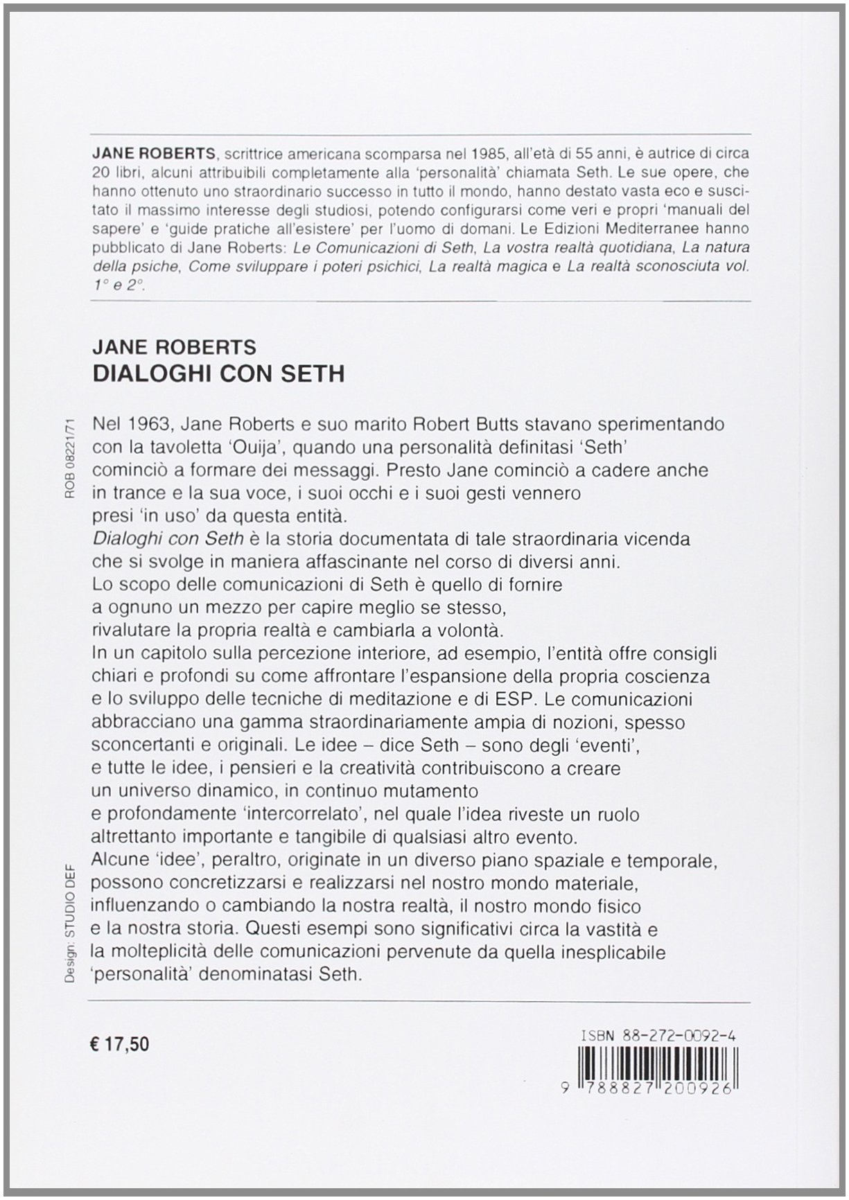 Dialoghi con Seth