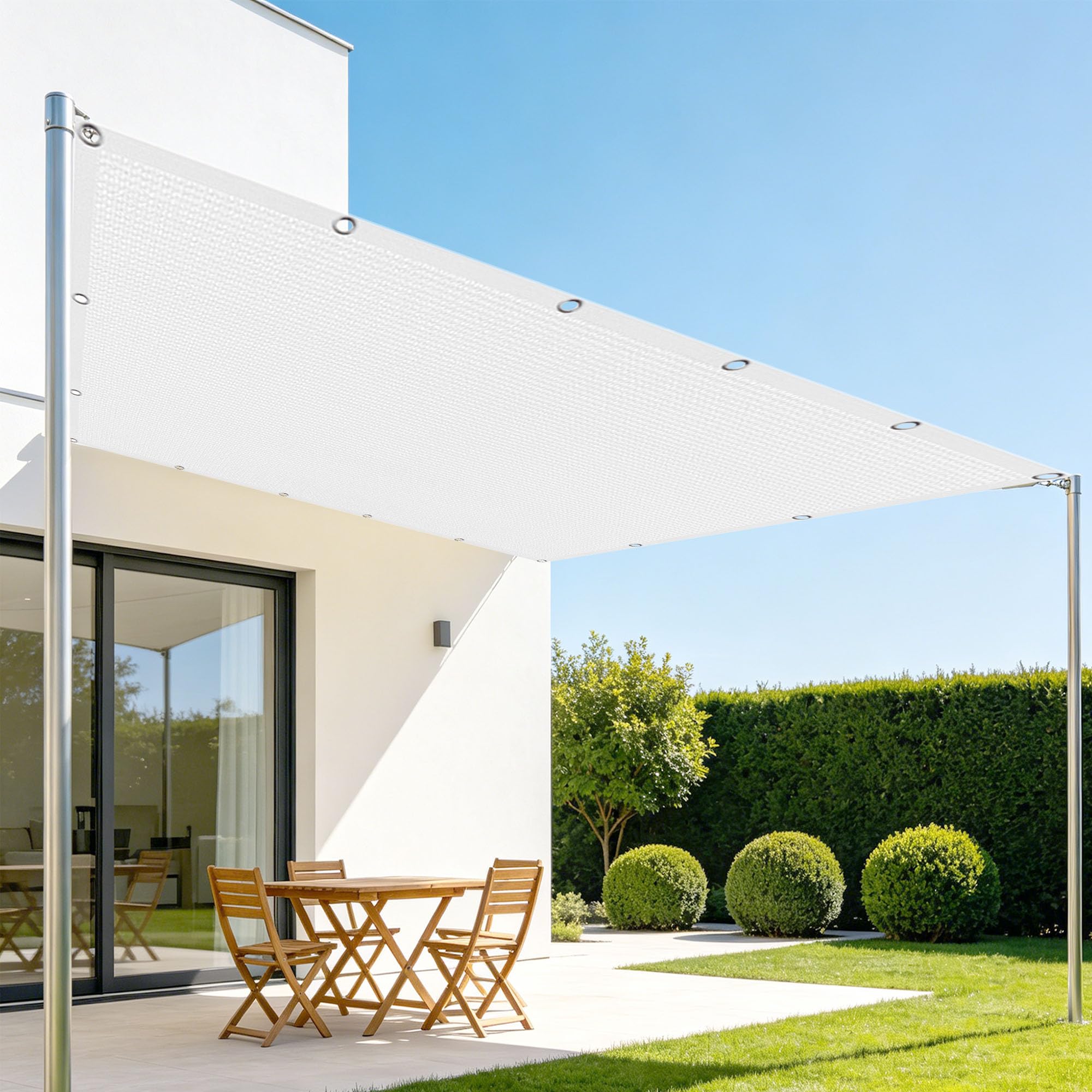 Filet protection solaire 180 x 450 cm pour serre poulailler et jardin