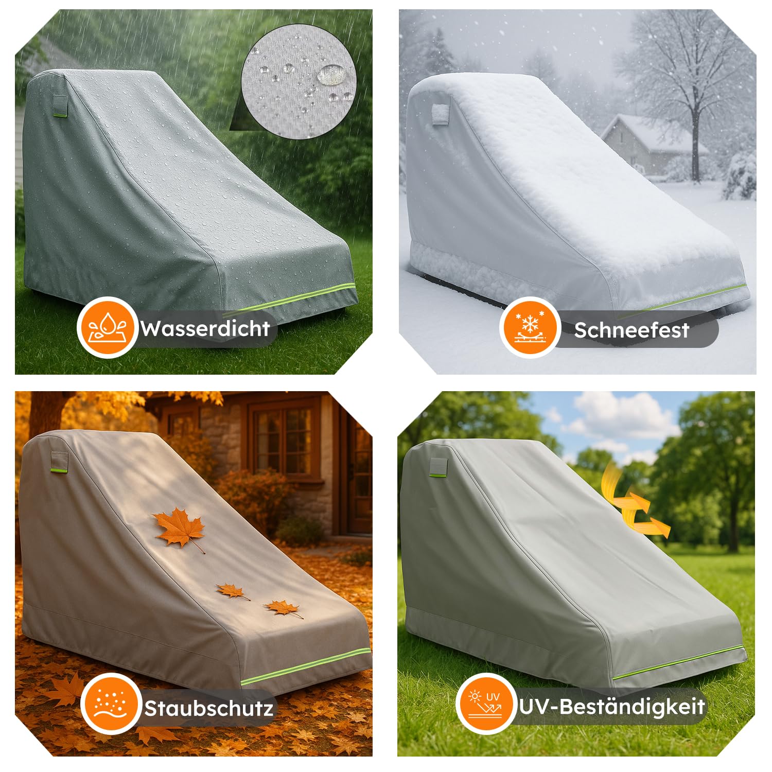 Housse de protection pour chargeuse sans cabine – Housse de pluie pour chargeuse compacte Bobcat MT100/Kubota SCL1000/New Holland C314, housse de chargeuse Dupont Oxford avec bandes réfléchissantes