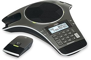 VTech VCS702 ErisStation DECT 6.0 Conference Phone System for Crystal Clear Microphone Calls