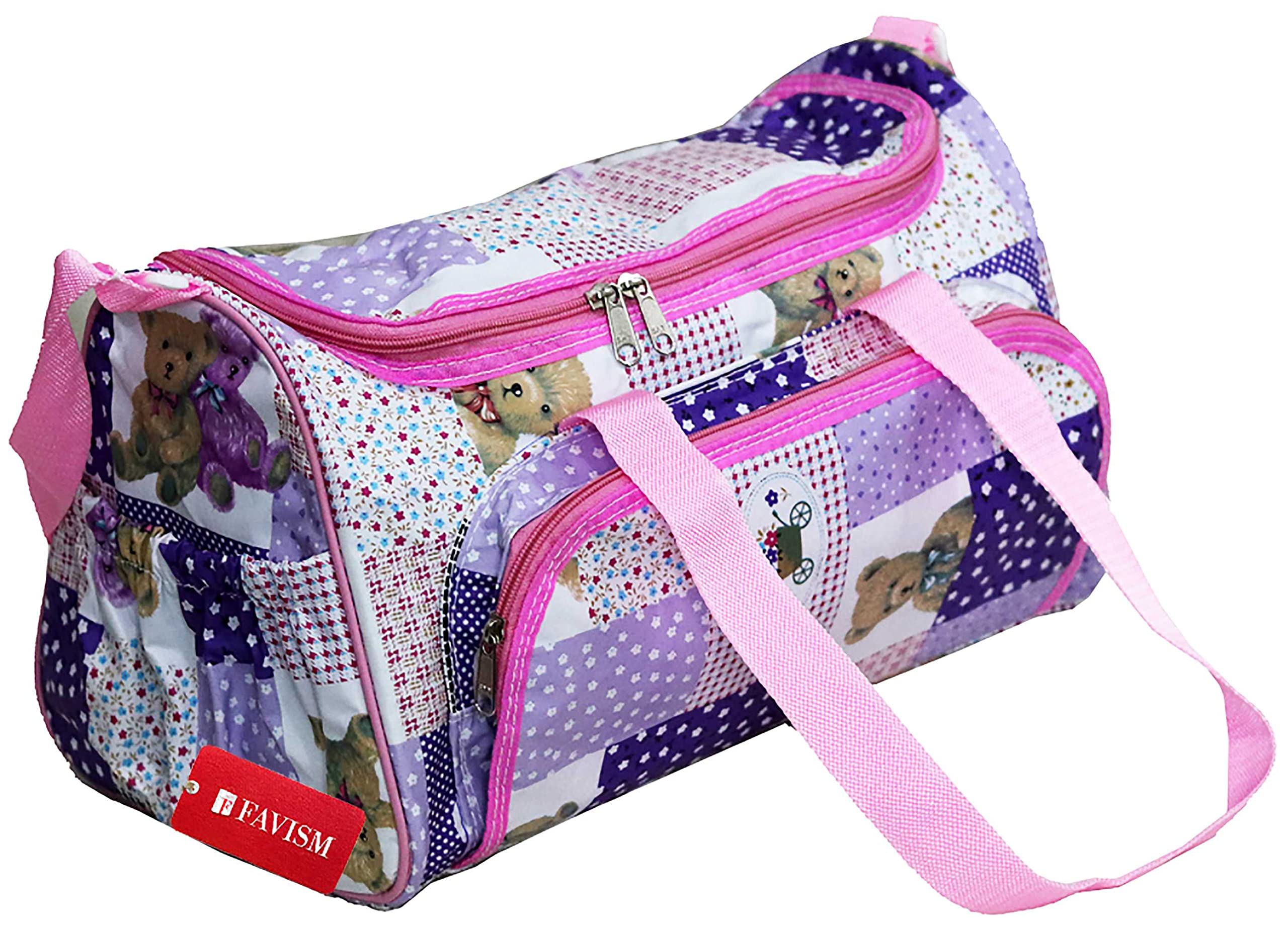 ANNAPURNA SALES Baby Diaper Bag With Bottle Warmers And Baby Diaper Bag For Mother ? Purple (Unisex),1 Count