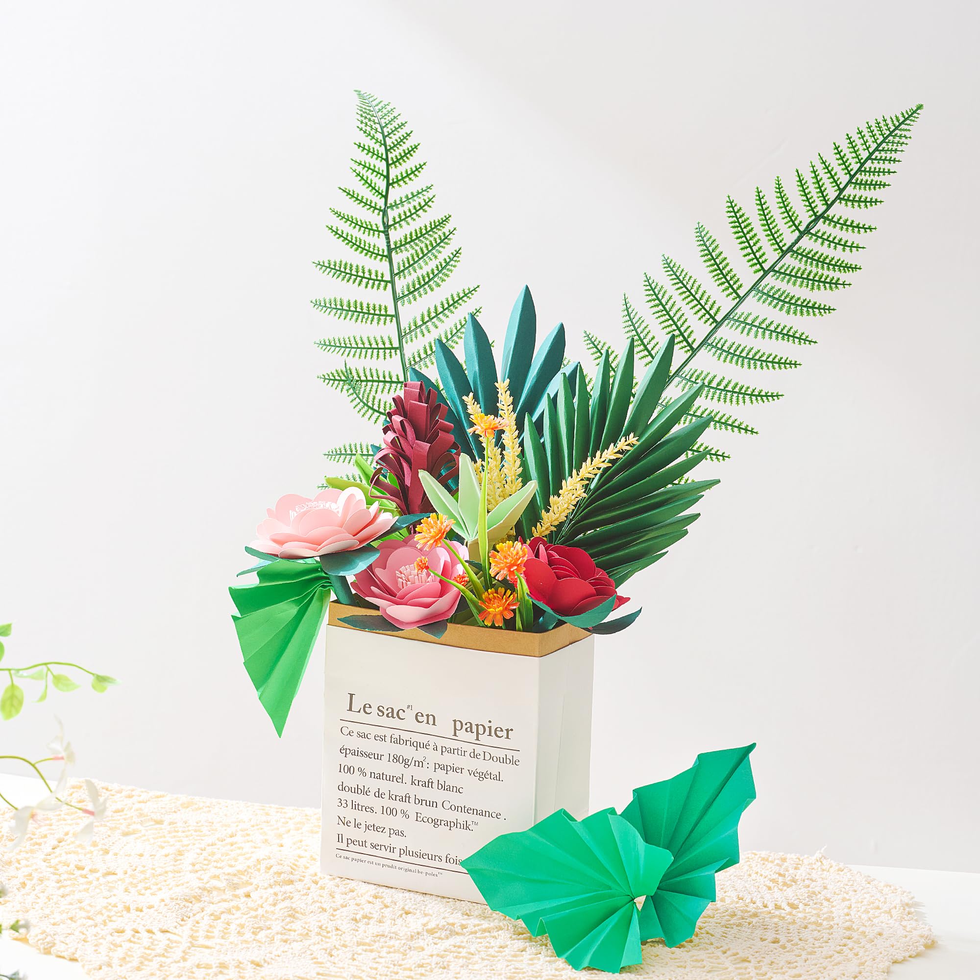 Green Tones 6 Couleurs PAC06MX3 Carton Épais 250g/m² pour Imprimante, Fabrication de Cartes, Loisirs Créatifs, Scrapbooking (60 Feuilles)