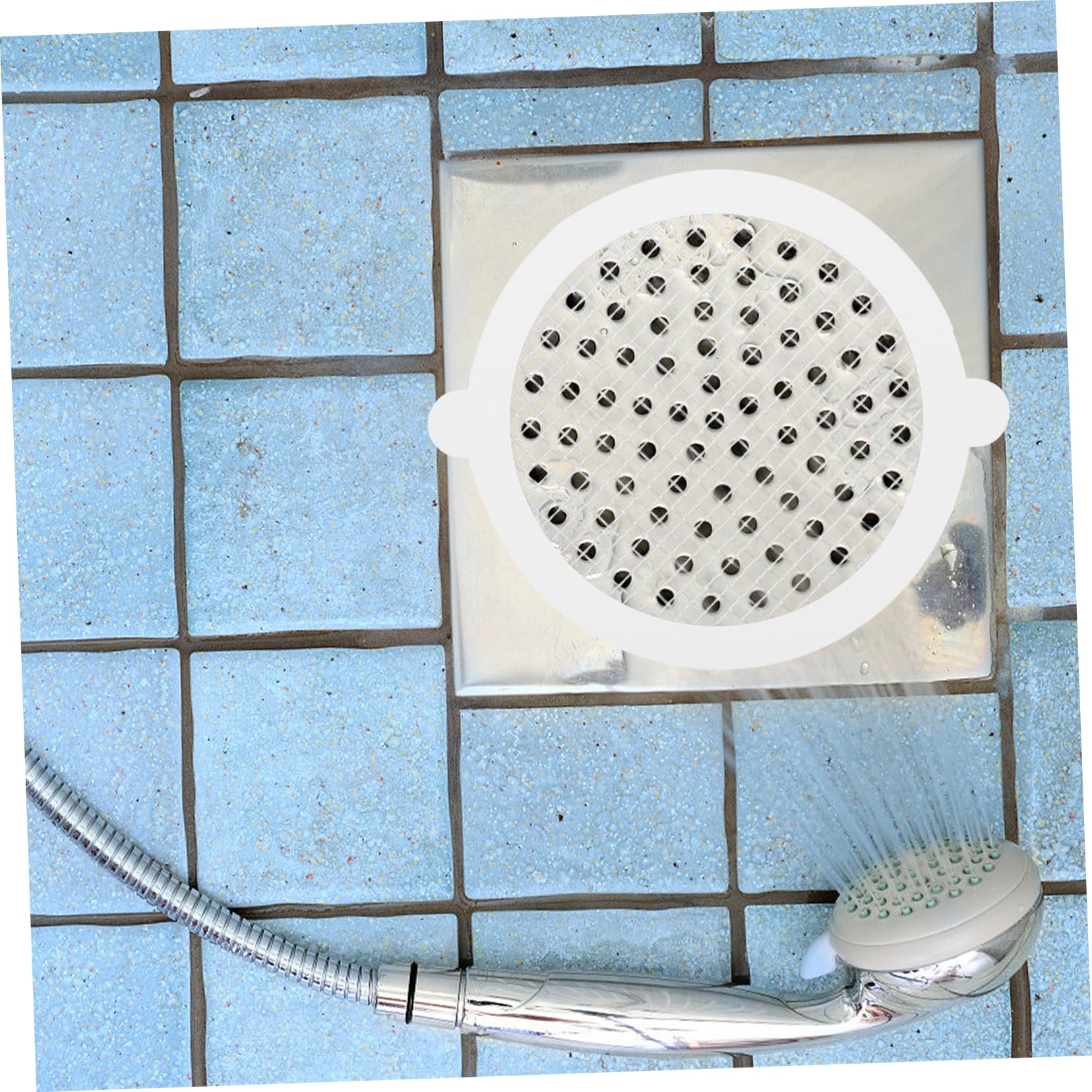 Angoily 120piezas Filtro para Desagüe De Pelo Unidades De Malla para Cocina y Baño Cubiertas Antiobstrucción De Drenaje Compatible Sumideros