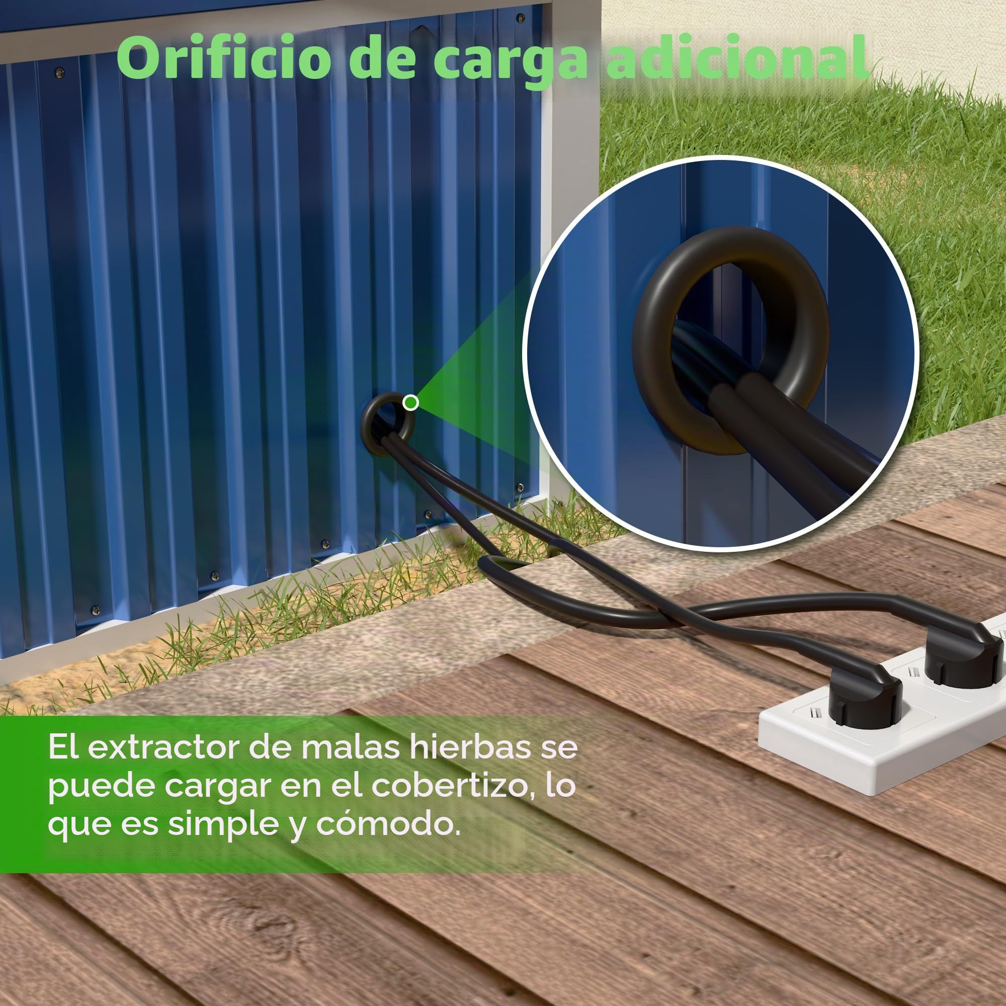 SUPEER Garaje de metal para robot cortacésped con tejado, altura 62 cm x ancho 90,5 cm x diámetro 88,8 cm, cobertizo de metal para robot cortacésped, toldo para robots molineros, habitaciones para