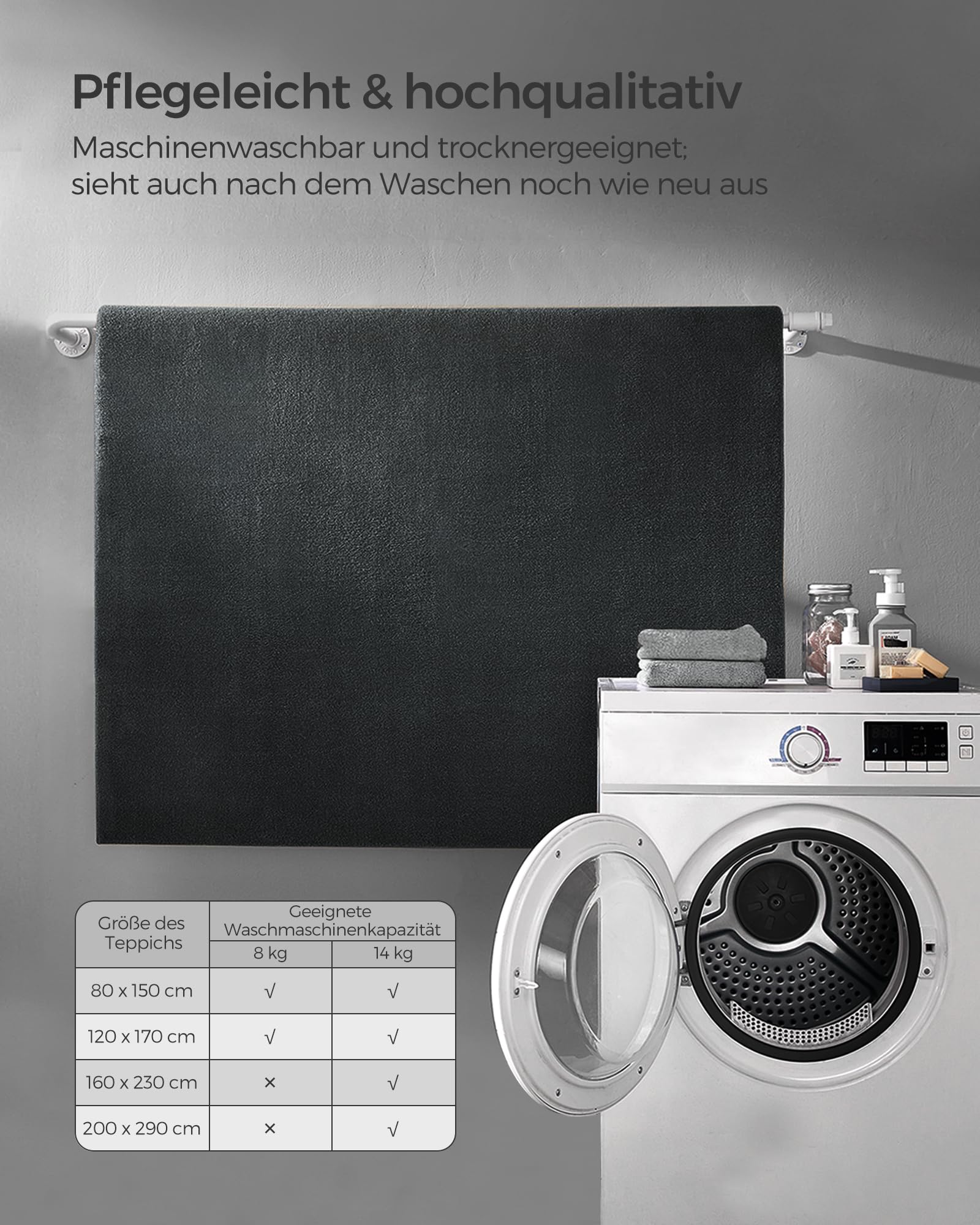 Songmics Teppich 230L – Bild 5