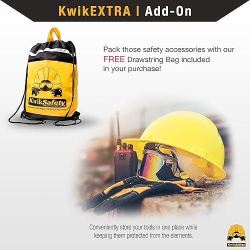 Miniatura 7 de KwikSafety (Charlotte, NC) BEAVER COLA COMBO  Cinturón de seguridad de 39 a 58 pulgadas y bolsa de pernos de lona resistente con costuras reforzadas