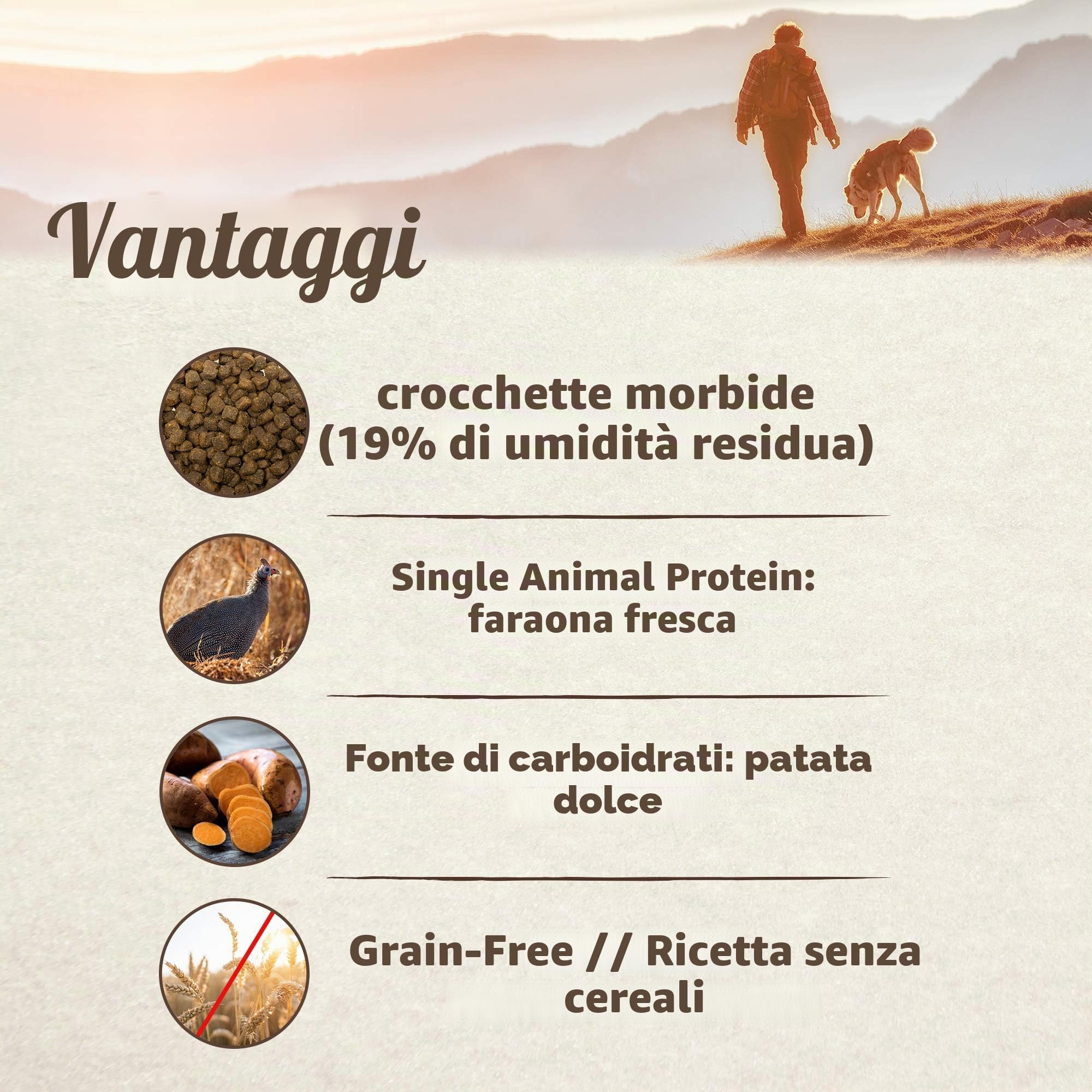 bosch HPC SOFT Mini Faraona e patata dolce | Cibo semi-umido per cani adulti di piccola taglia | Proteina singola | Senza cereali | 1 x 1000 g (Confezione da 2)