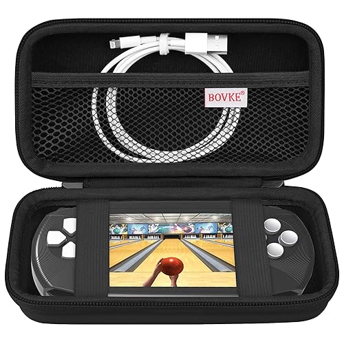 BOVKE Beijue - Estuche de transporte compatible con juegos de mano de 16 bits Beijue para niños y adultos, soporte clásico retro para videojuegos