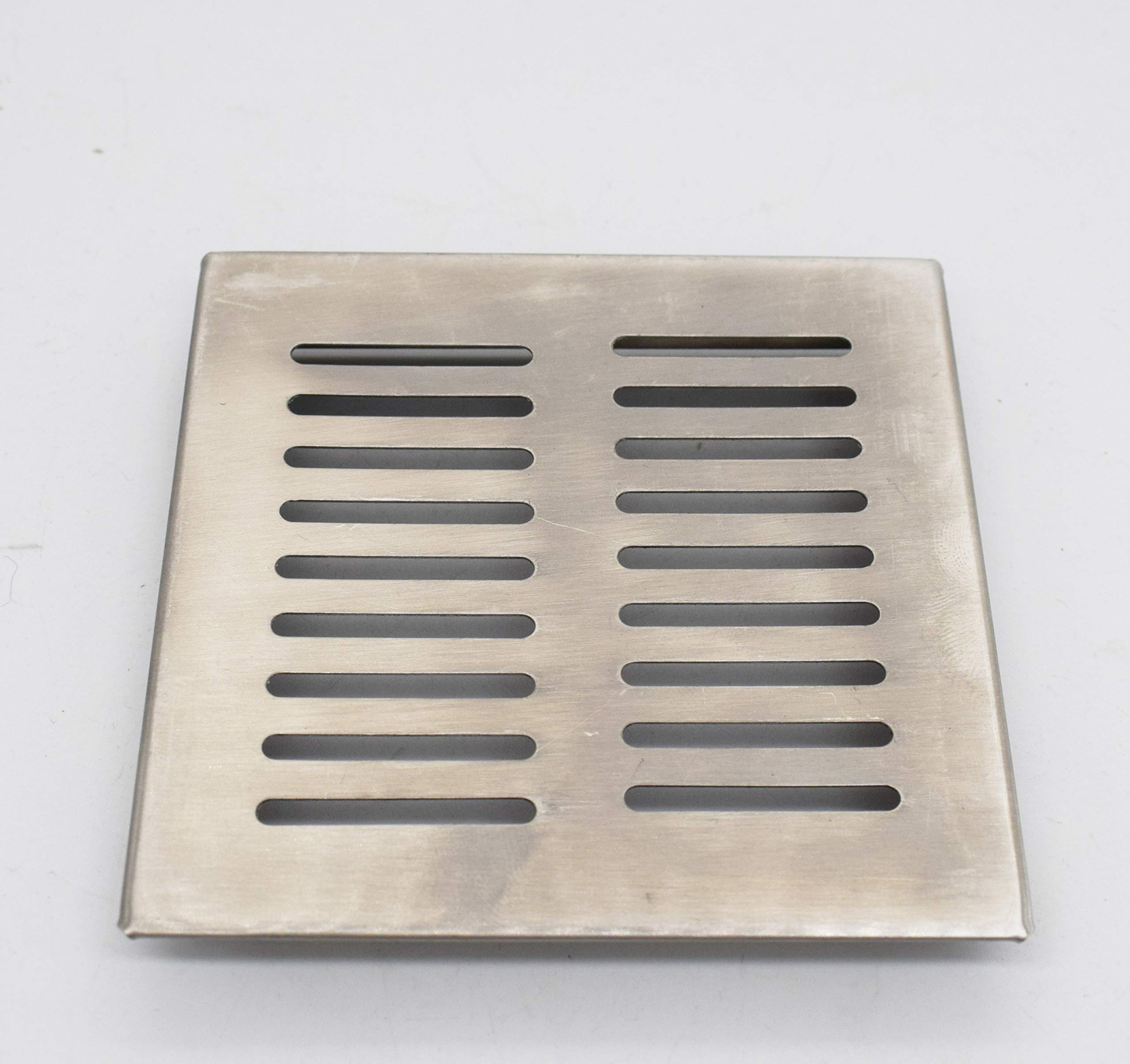 RAB Kitchen Jali Stainless Steel Kitchen Water Drain Grating,Jali (Silver,Size:-4" X 4",1 Pcs),10 Centimeters,1 Cm (B08L11Q55Q) Amazon Price History, Amazon Price Tracker