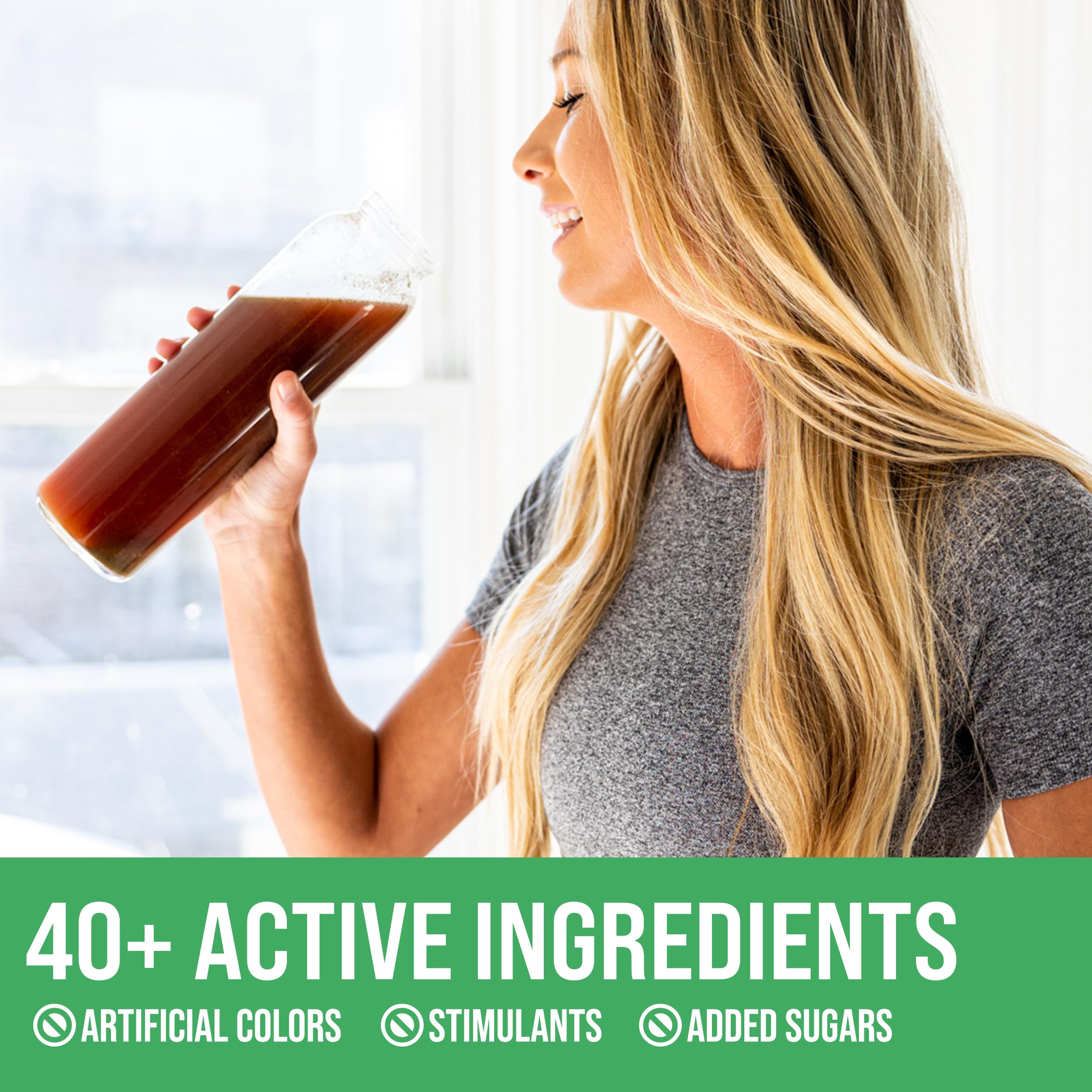 Rule 1 Proteins Fruits & Greens Powder, Mixed Berry, 30 Servings — Amazon image 6
