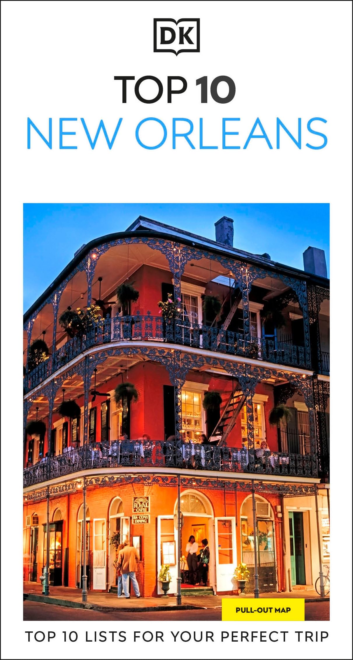 DK Top 10 New Orleans: Top 10 lists for your perfect trip, plus an all-weather folded map (Pocket Travel Guide)