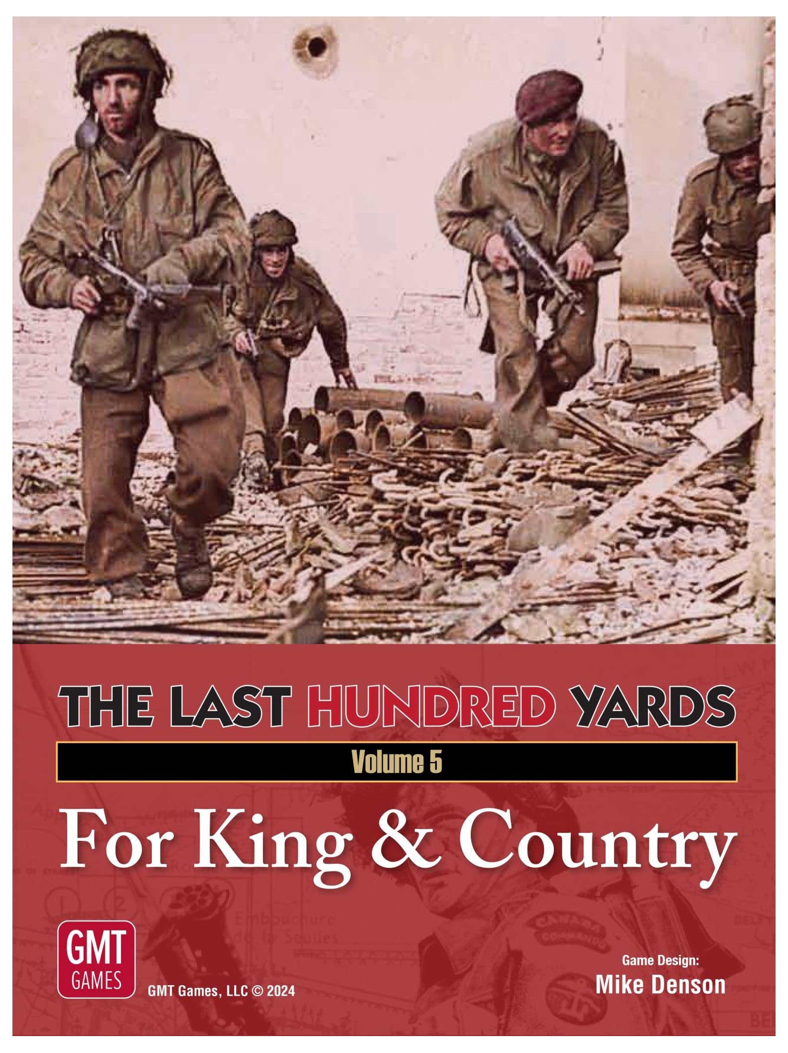 GMT Games The Last Hundred Yards Vol. 5: for King & Country, Expansion Board Game for Adults Ages 18+
