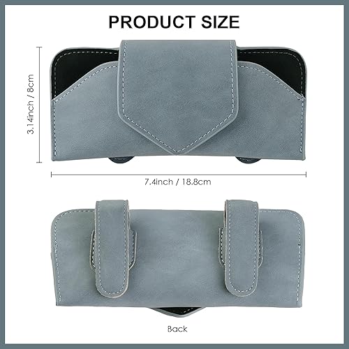 Miniatura 2 de Soporte para lentes de sol para visera de automóvil, soporte para lentes de sol con clip, accesorios de automóvil para mujeres y hombres