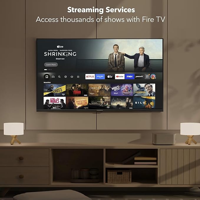 INSIGNIA 43" Class F50 Series LED 4K UHD Smart Fire TV with Alexa Voice Remote (NS-43F501NA26)