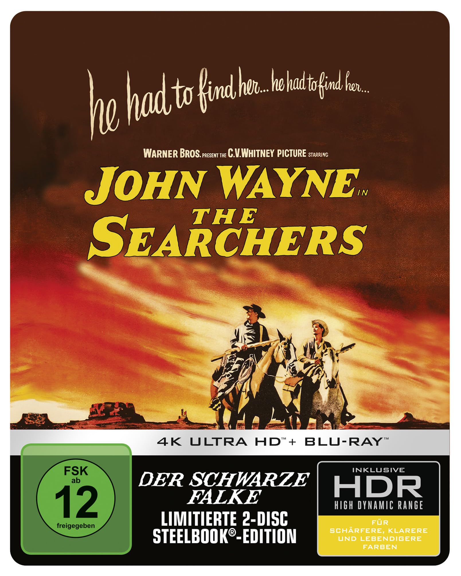 Der schwarze Falke Steelbook 4K-UHD+Blu-ray