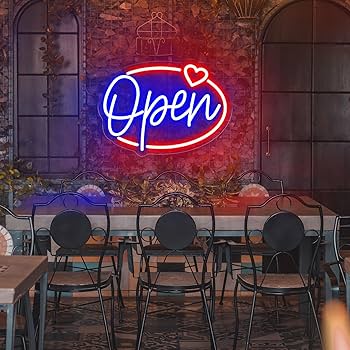 オーダーメイド　ネオンサイン OPEN ホーム 部屋 店舗装飾 壁掛け 居酒屋 楽天市場】ネオンサイン OPEN 壁掛け LEDネオンライト USB給電