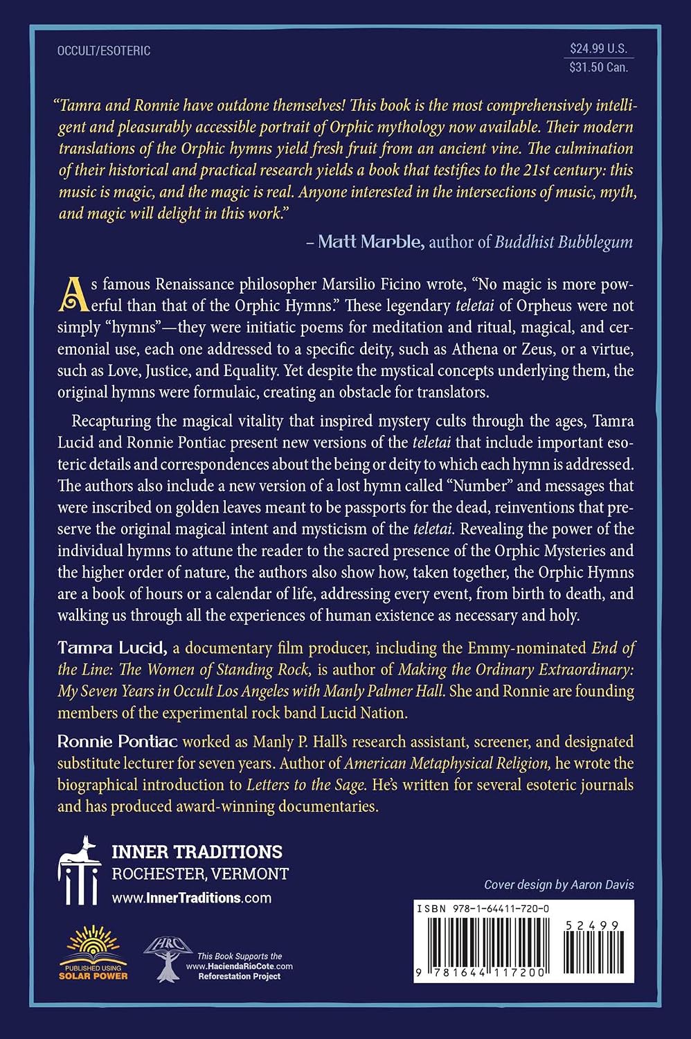 The Magic of the Orphic Hymns: A New Translation for the Modern Mystic