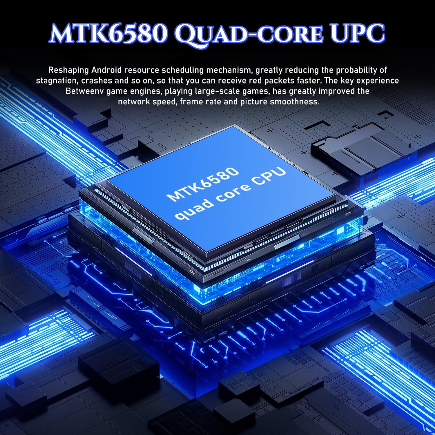 Note 60 Mobile Phones, 5.0'' HD Display, Dual SIM Dual Camera, 16GB ROM【Expandable up to 128GB】, Support WiFi/Bluetooth/GPS, Unlocked Android 3G Smartphone (Blue)