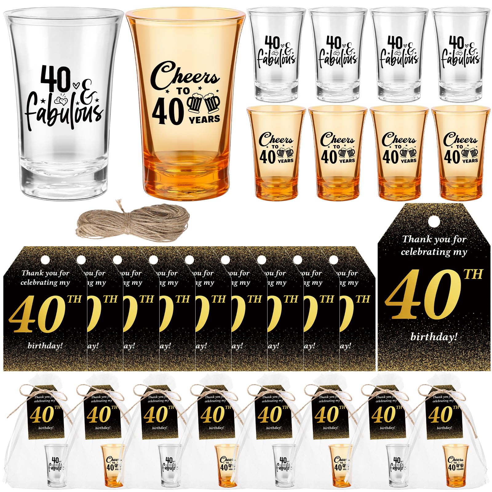 Skybooly 50 Sets Shot Glasses Party Favors