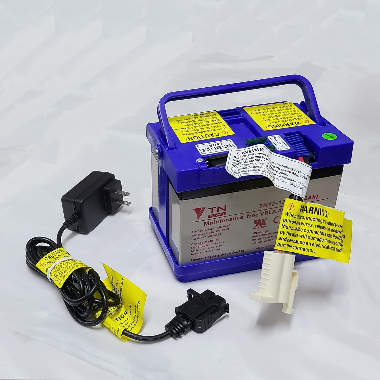 SHARIVVY 12 Volt Battery and Charger Compatibal with for