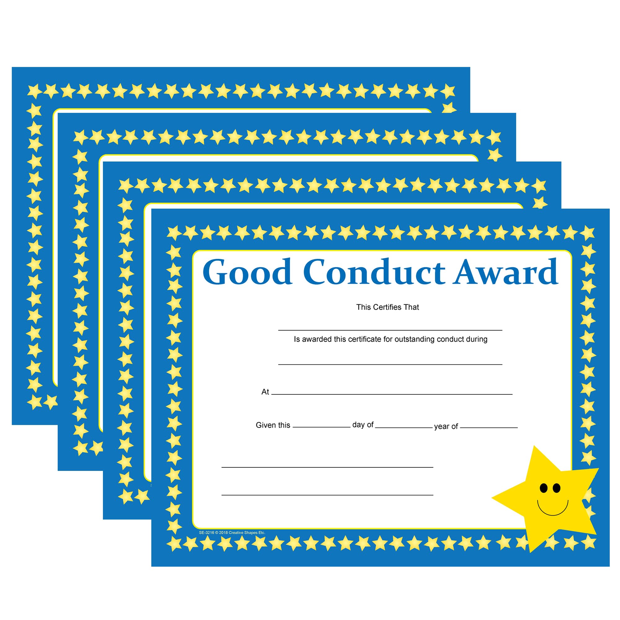 amazon-com-shapes-etc-30pcs-good-conduct-recognition-certificates-11inx8-5in-colorful-award-kids-student-graduations-moving-up-ceremonies-achievement-days-banquets-academic-competitions-usa-made-office-products for Free Printable Outstanding Student Award Amazon.com : SHAPES ETC. 30pcs Good Conduct Recognition Certificates 11inx8.5in Colorful Award Kids Student Graduations Moving Up Ceremonies Achievement Days Banquets Academic Competitions USA Made : Office Products for Free Printable Outstanding Student Award