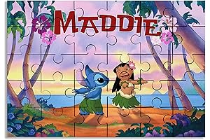 Li and Stitch Jigsaw Puzzle - Personalized Treasure for Kids